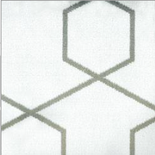 2558- Natural Modern Geo Velvet